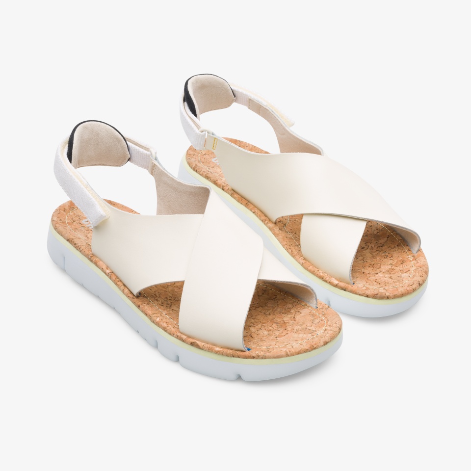 Camper Oruga White - Camper Women's Sandals ||5293-EODCK||